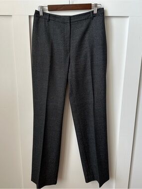 Ann Taylor Charcoal Wool Blend Dress Pants